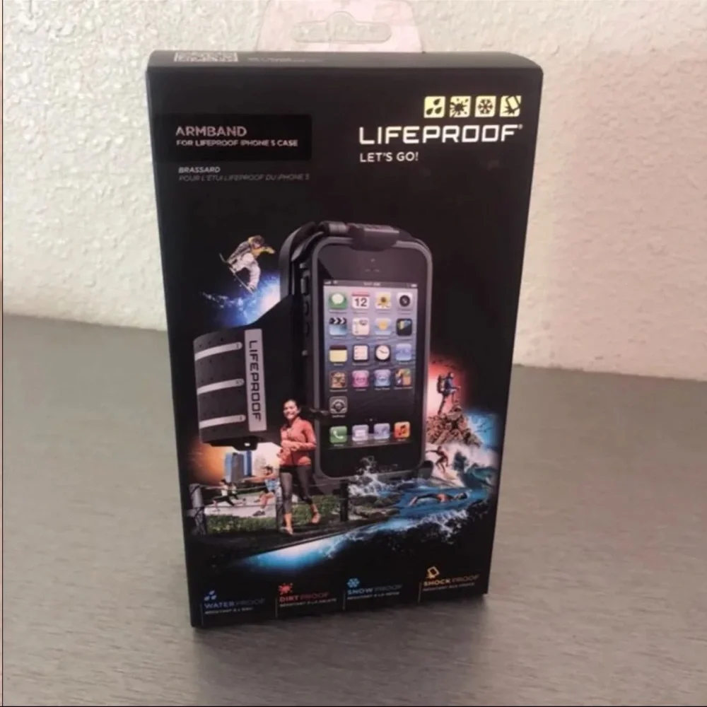 LifeProof iPhone 5 Armband Case | Waterproof Running Arm Band | NIB